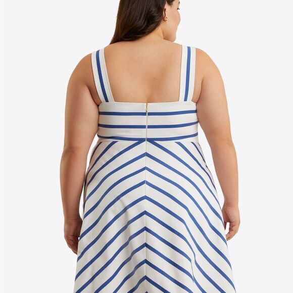 Draper James Perfect Adorable FLATTERING Zoe Love Cotton Circle Dress NEW - Picture 6 of 7